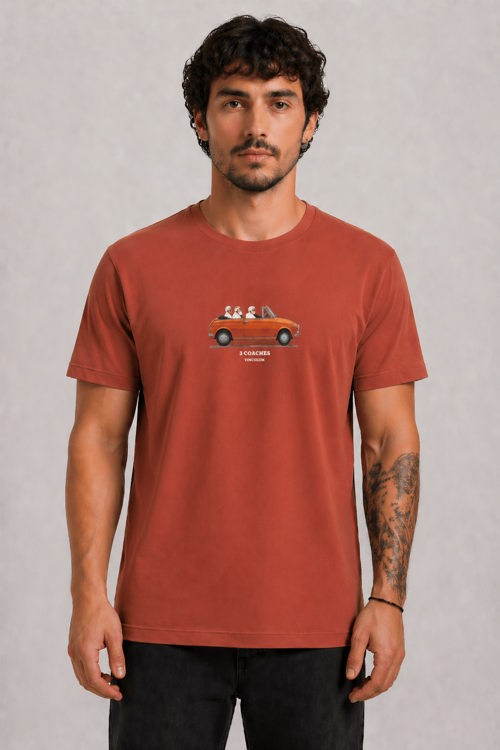 3 COACHES KERAMIDI 3 Coaches | Organic T-Shirt - Image 1