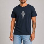 Mechanical Human T-Shirt Navy
