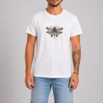 Μηχανική Λιβελούλα T-Shirt Λευκό