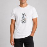 Piraeus News T-Shirt Λευκό