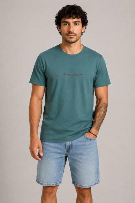 Smile T-Shirt Πράσινο