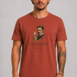 Τέσλα – Ο μύστης των λαών | Organic T-Shirt - Κεραμιδί