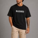 Pleasant Premium T-shirt - Μαύρο - 01 model