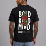 Bold Kind Mind Basic T-Shirt - Μαύρο - 01 back