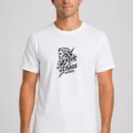 The Chaos Organic T-Shirt Λευκό μπροστά