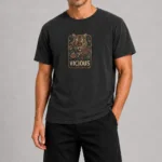 Vicious Tiger Basic T-Shirt Μαύρο