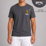 Basketball Basic T-Shirt Μολυβί