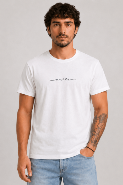Smile T-Shirt Λευκό