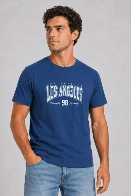 Los Angeles T-Shirt Indigo