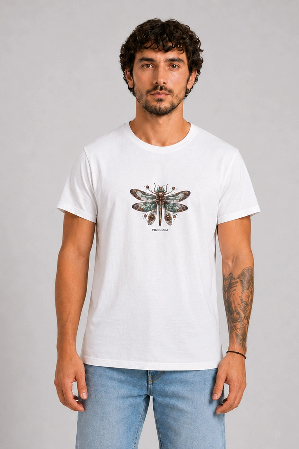 Μηχανική Λιβελούλα | Basic T-Shirt – 10€ cropped color image 13867 Μηχανική Λιβελούλα T-Shirt Λευκό