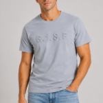 G.1.S.F Basic T-Shirt Γκρι Ανοιχτό
