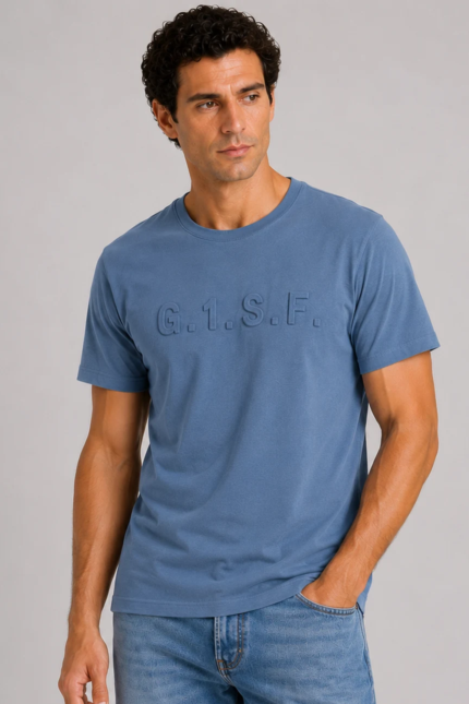G.1.S.F Basic T-Shirt Πετρόλ