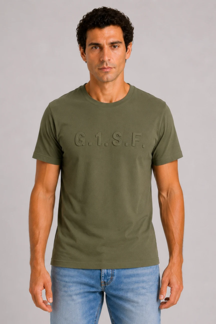 G.1.S.F Basic T-Shirt Πράσινο