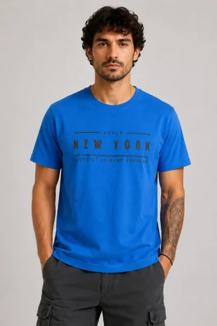 New York Basic T-Shirt Ρουά