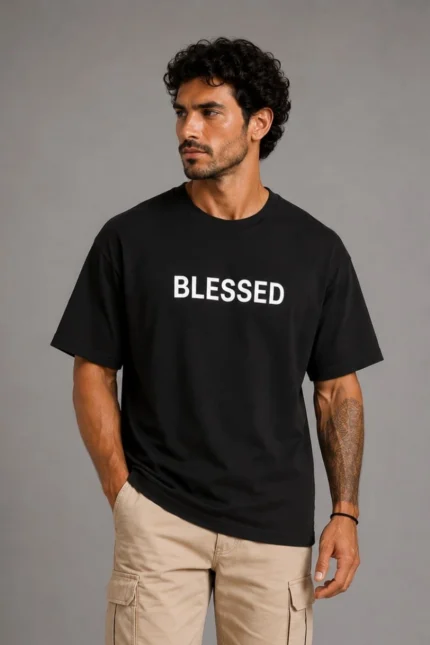 Pleasant Premium T-shirt - Μαύρο - 01 model
