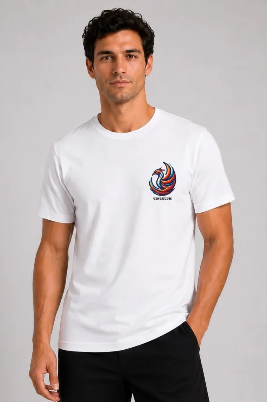 PHOENIX Basic T-Shirt Λευκό