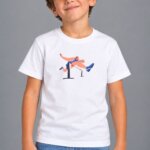 VINCULUM PLAY Στίβος Παιδικό Organic T-Shirt Λευκό