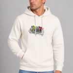 Ride Together EA349 unisex hoodie Off White – Vinculum