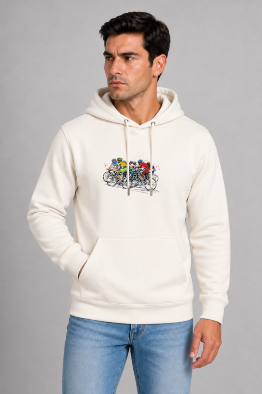 Ride Together EA349 unisex hoodie Off White – Vinculum
