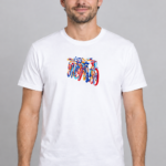 Urban Bikes EA350 σε λευκό Basic T-shirt – ανδρικό μοντέλο