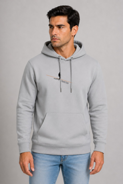 Memento Vivere unisex hoodie ανοιχτό γκρι – VINCULUM