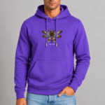 Μηχανική Λιβελούλα unisex hoodie σε μοβ