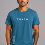 Tokyo Basic T-Shirt Πετρόλ